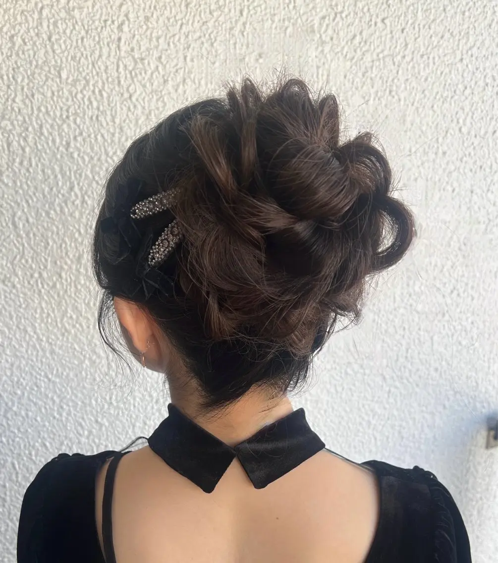ロング ヘアセット 【カメレオン】 しょうた みくꨄのヘアスタイル