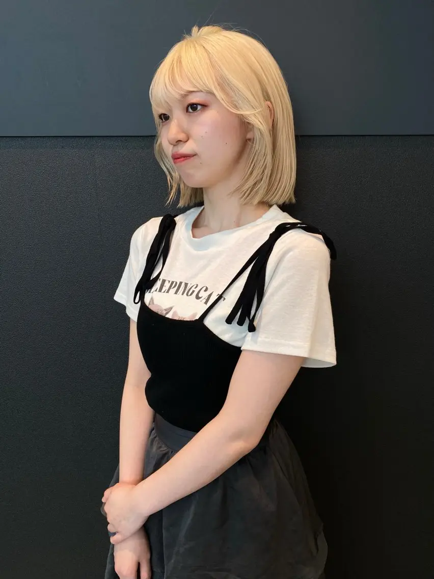 ショート カラー カット ヘアカラー トリートメント mai / linoah˚✧のヘアスタイル
