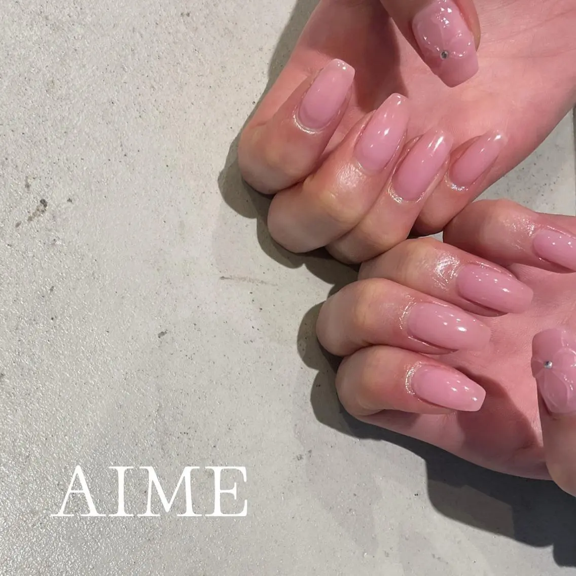 ネイル アートネイル ハンドネイル AIME (momo)のネイルデザイン
