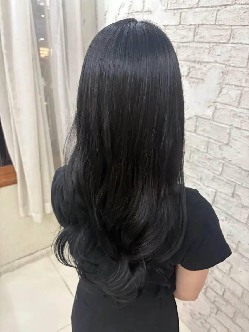 ロング カットカラーモデル 募集中🩶Kai🐏のヘアスタイル