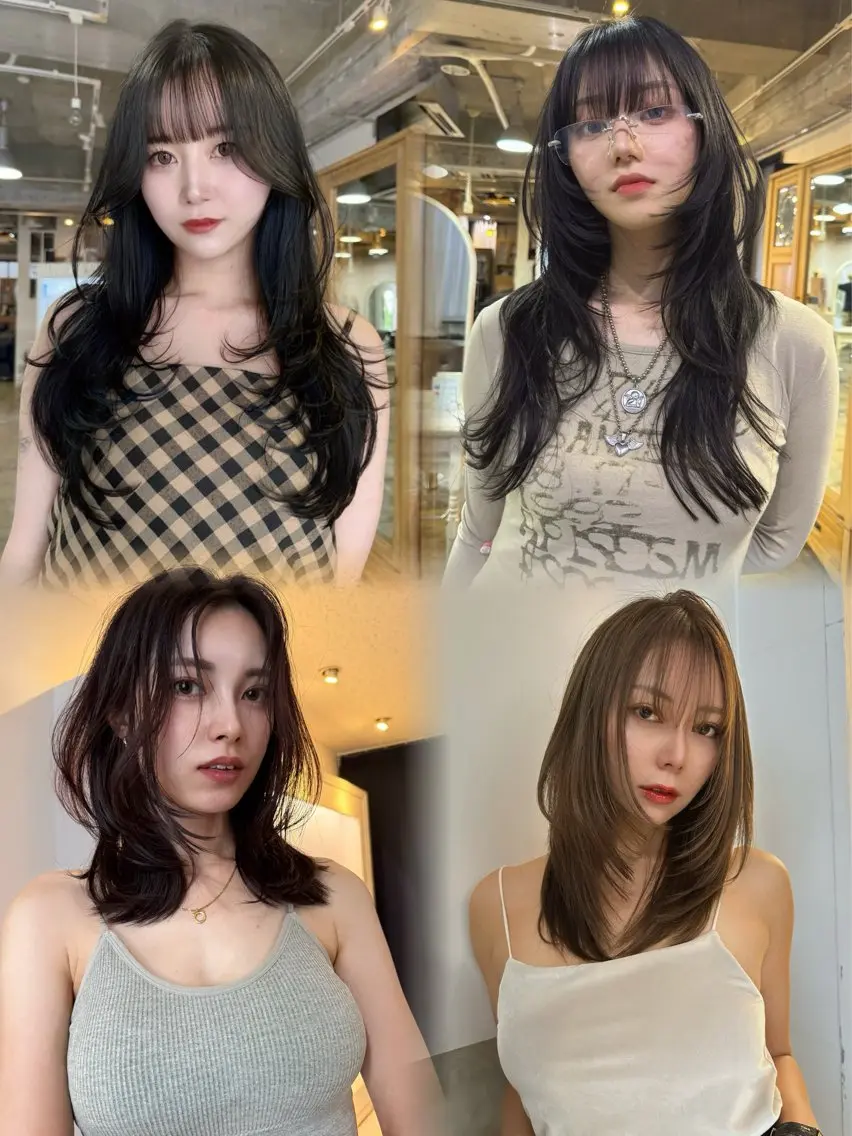 セミロング カラー カット トリートメント 松尾太樹 【pia】福岡美容室のヘアスタイル