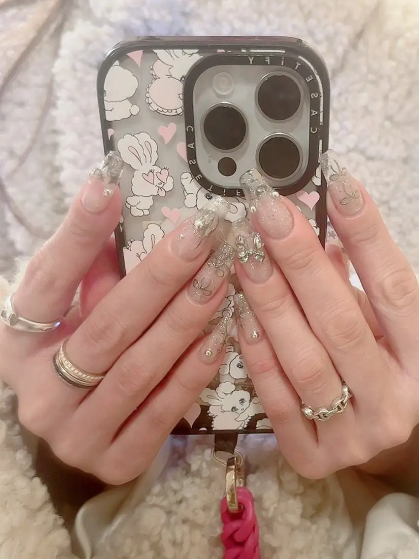 ネイル 長さ出し ハンドネイル w*ange MAOのネイルデザイン
