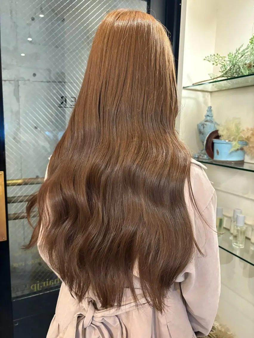 ロング カラー ヘアカラー Konomura Neneのヘアスタイル