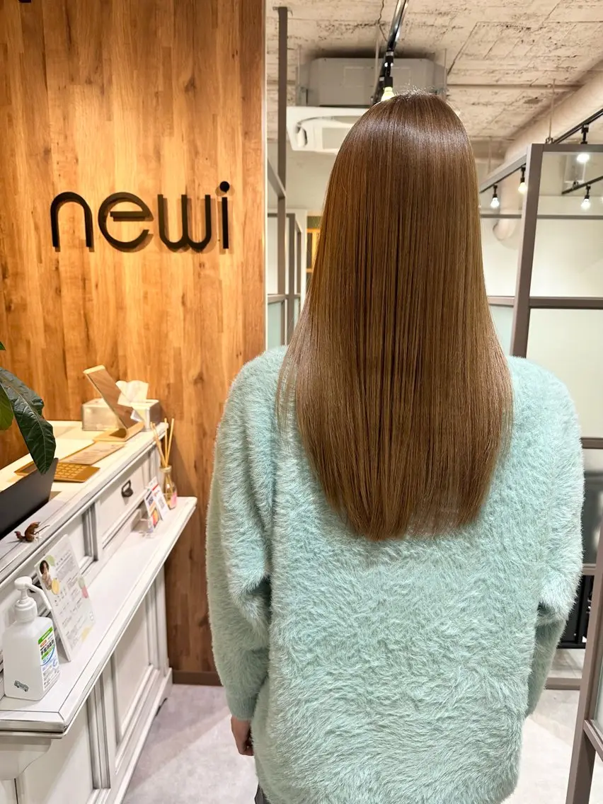 セミロング トリートメント newi国分寺 /髪質改善のヘアスタイル