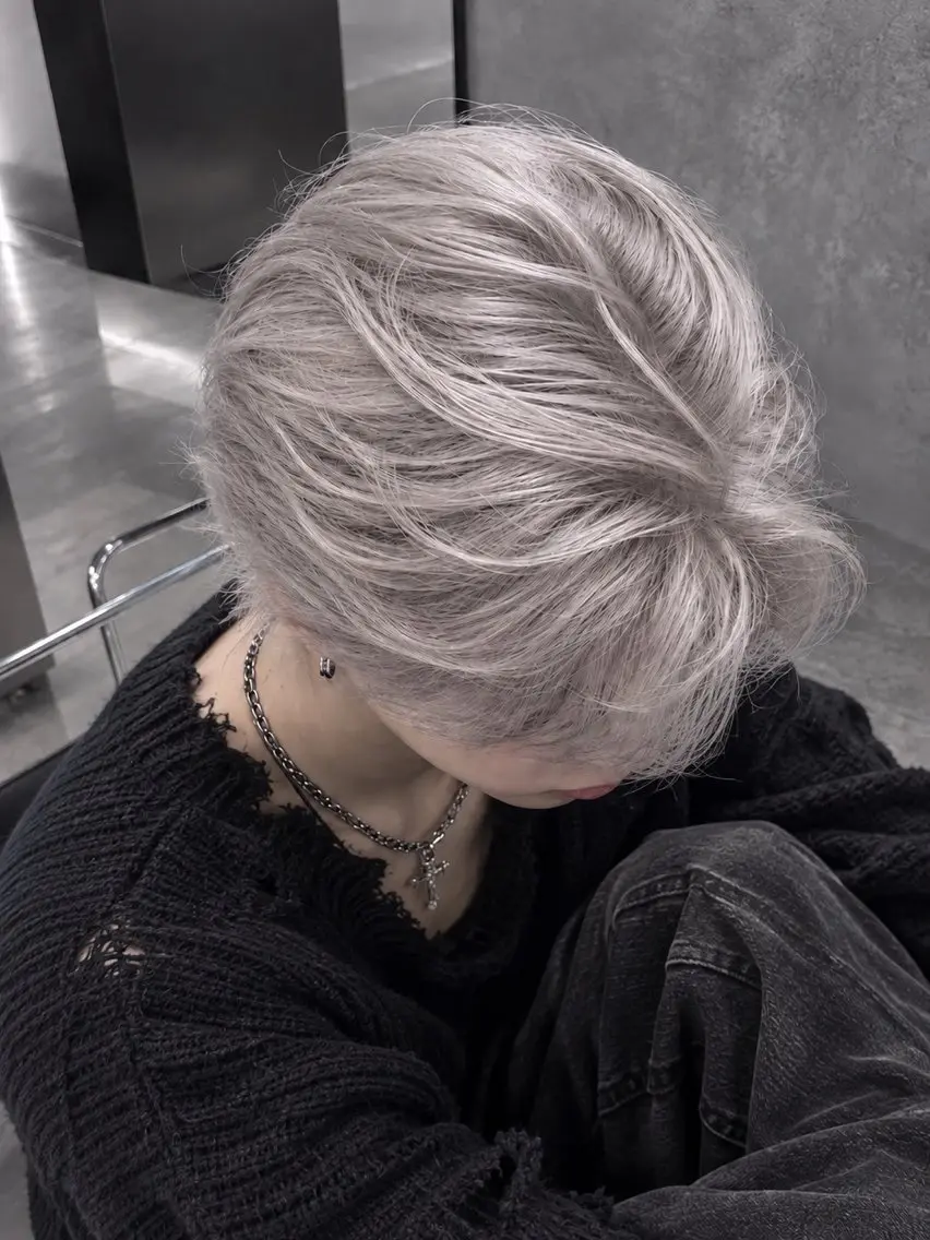 カラー メンズ カット ヘアカラー 🐺メンズカラー 特化/SYOKA🐺のヘアスタイル