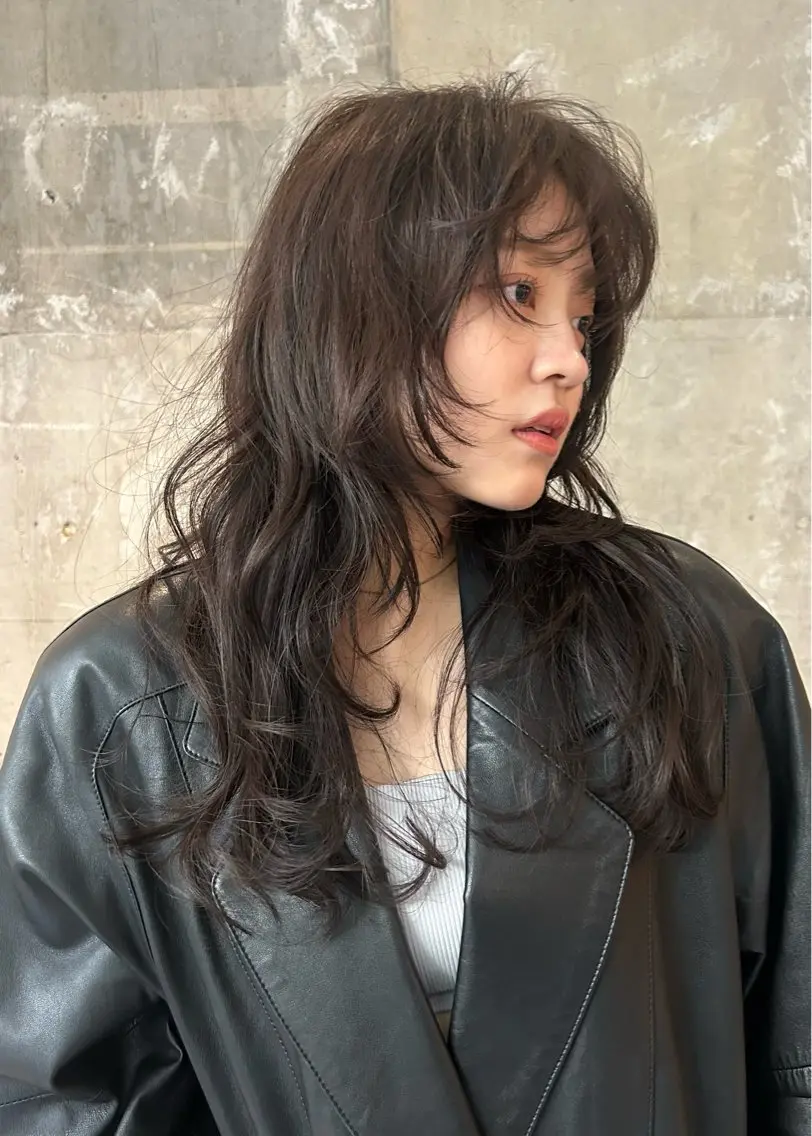 ロング パーマ カット パーマ トリートメント [Eurica] muaのヘアスタイル