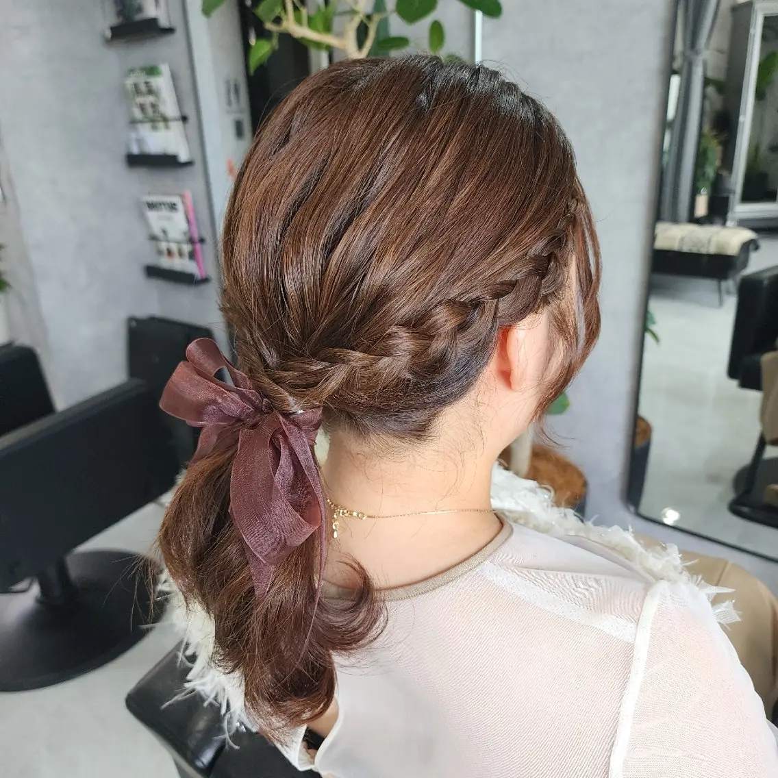 ヘアアレンジ 成人式 ESTELA... OHARA のヘアスタイル