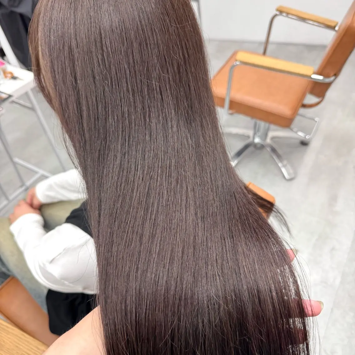 ロング カラー ヘアアレンジ ヘアカラー トリートメント ブリーチなしカラー /新百合ヶ丘/安形翔のヘアスタイル
