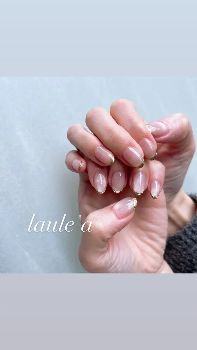 ネイル マグネットネイル ハンドネイル laule'a 𓆸 “ラウレア”のネイルデザイン