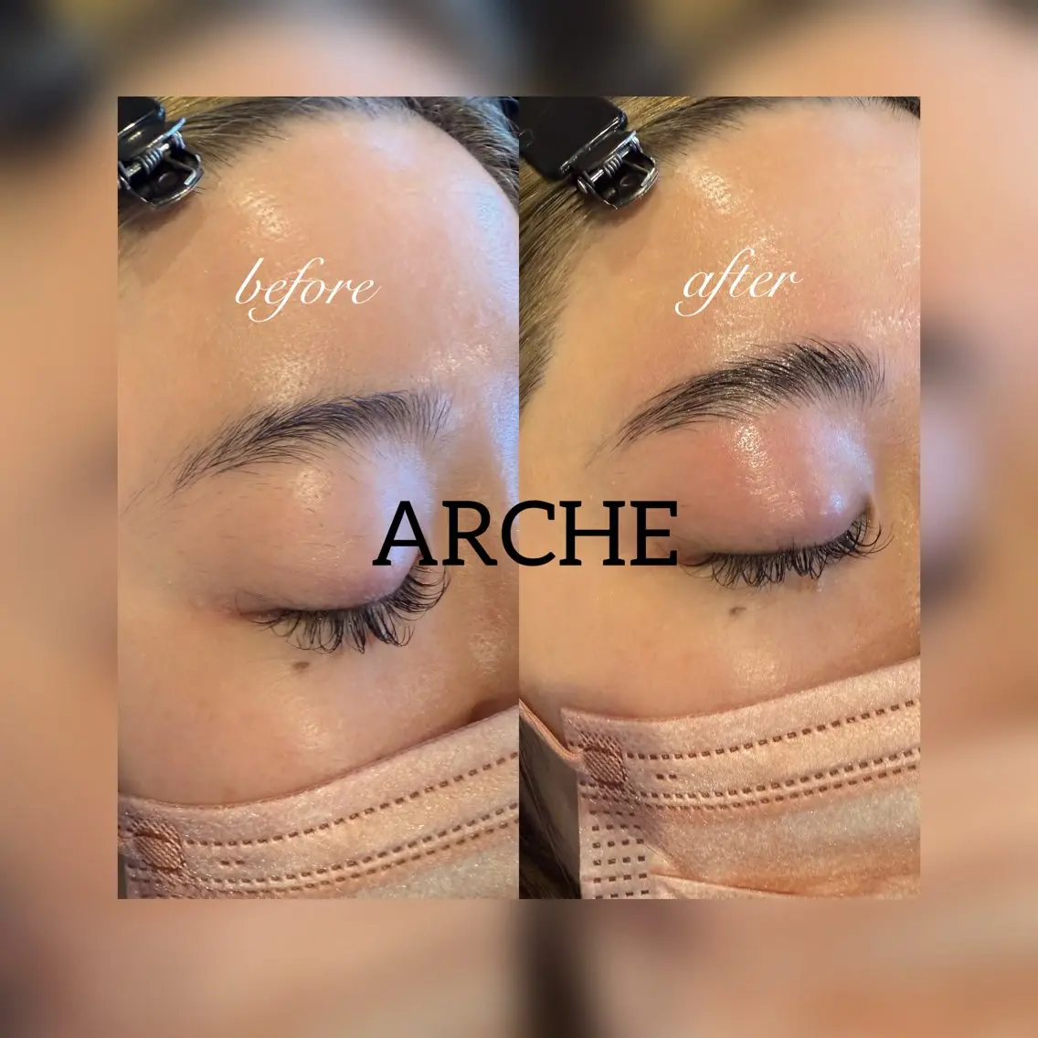 アイブロウ ハリウッドブロウリフト eyebrow ARCHE 川上🌿の眉毛・アイブロウイメージ