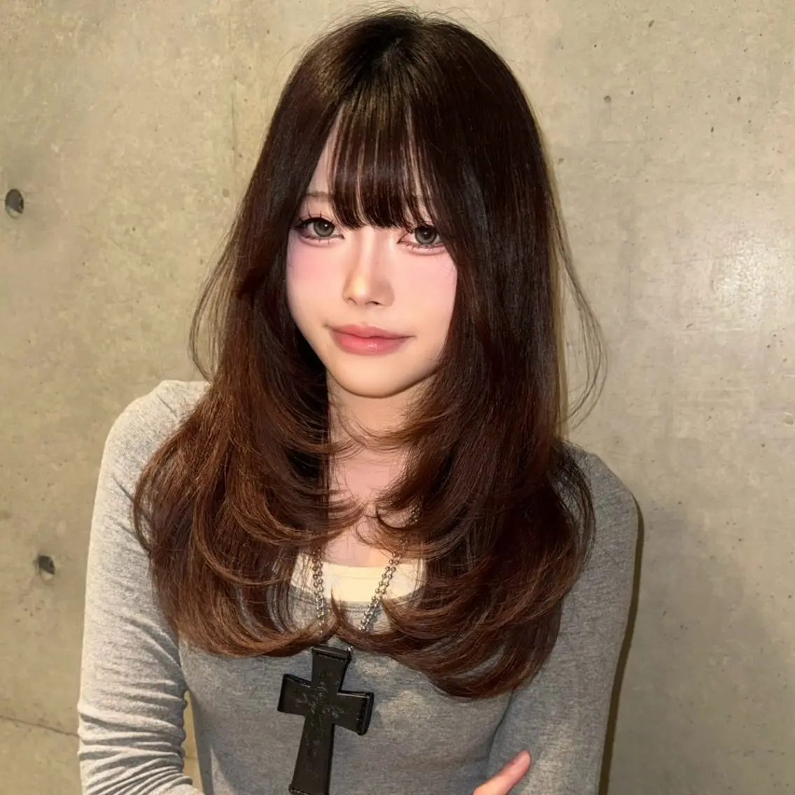 ヘアアレンジ 新宿/透明感艶カラー 🫧✨️/miriaのヘアスタイル