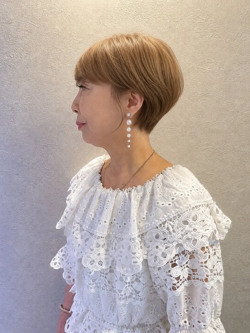 ショート カット ヘアカラー 🌙似合わせカット 🌙aiのヘアスタイル