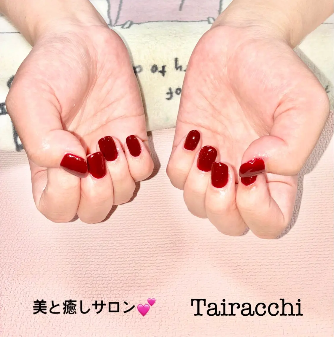 ネイル ボルドー オフィスネイル ハンドネイル Tairacchi タイラッチのエステ・リラクイメージ