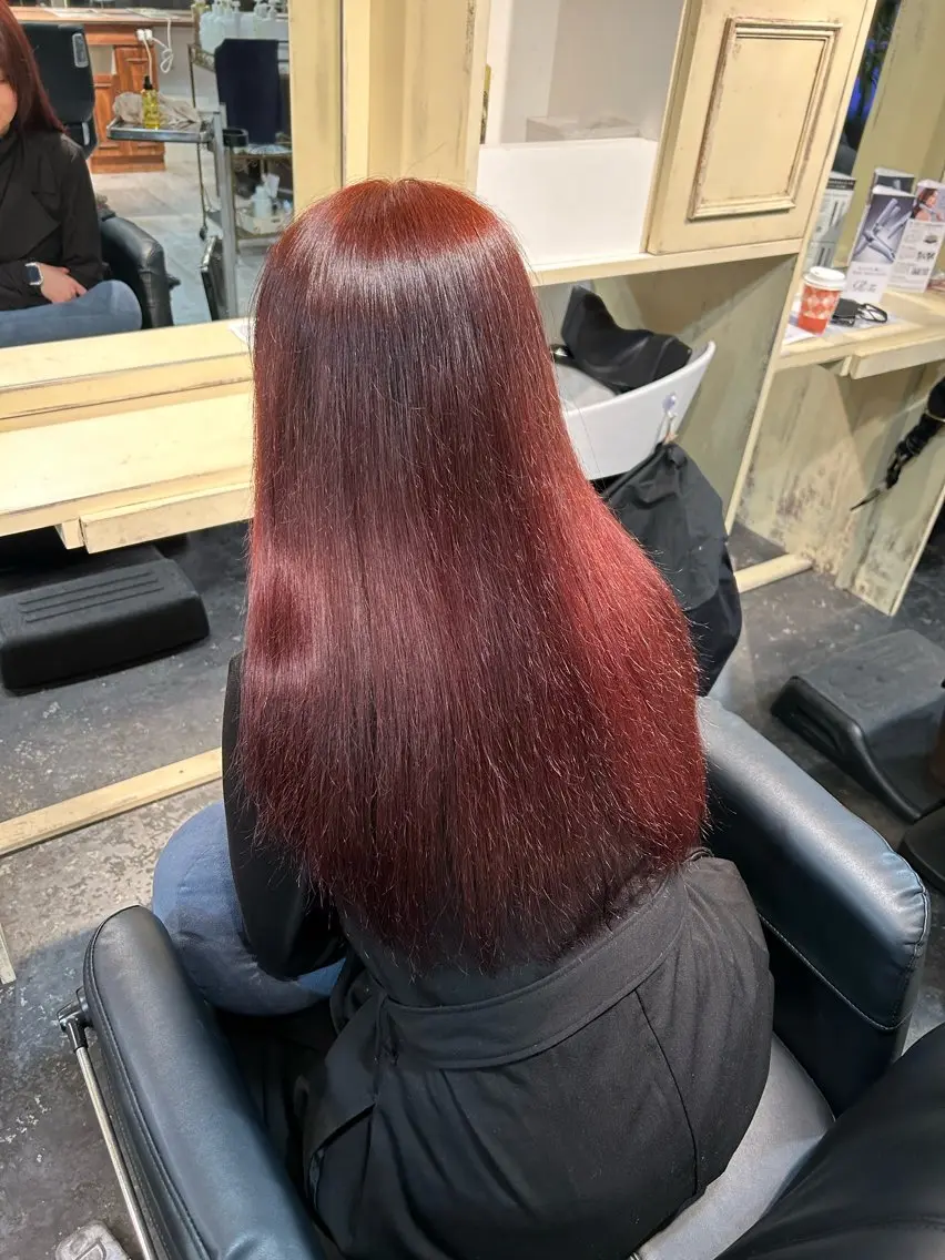 ロング カラー トリートメント ナチュラルカラー 🪄🧸✨れなのヘアスタイル
