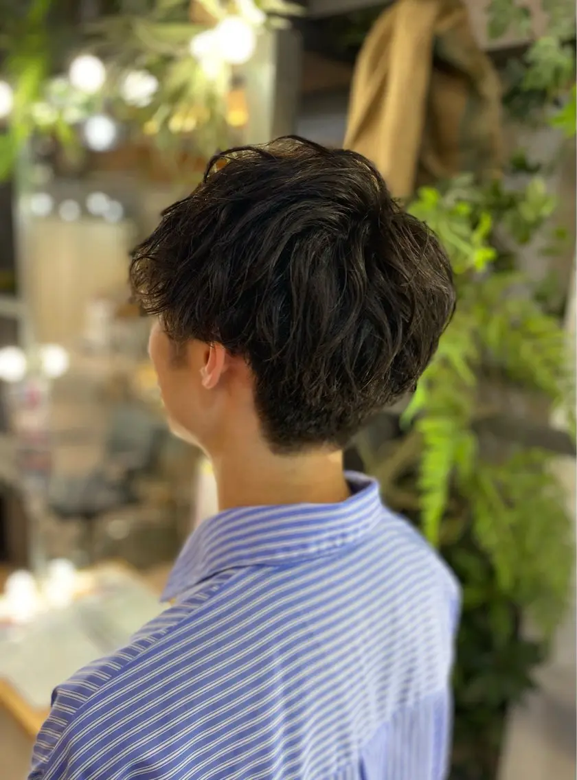 ショート メンズ メンズパーマ 伊藤 裕也のヘアスタイル