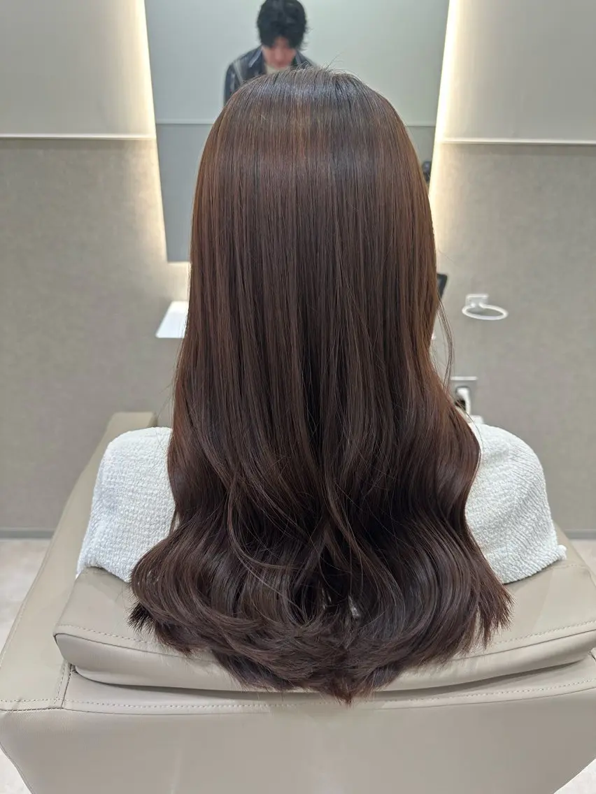 💎コラーゲンケアカラー+韓国風カット+3stepトリートメントの写真