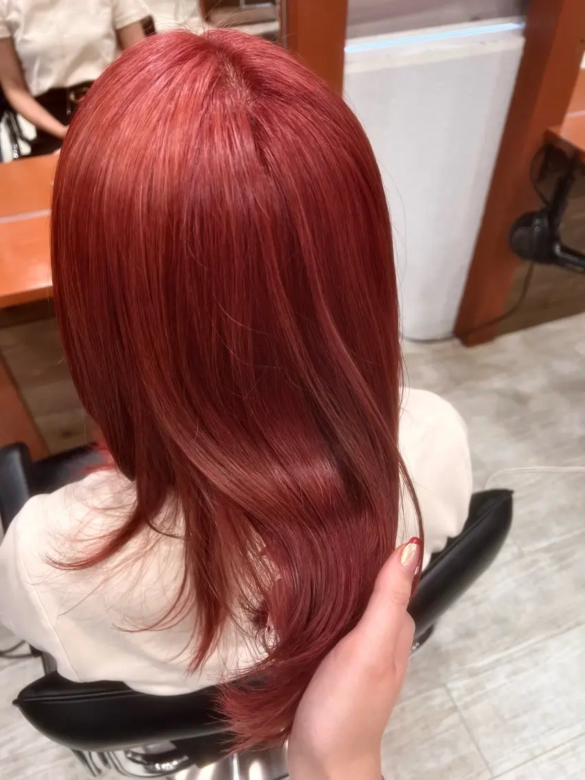 ミディアム カラー AYANO💎💎 CIEL なんば店のヘアスタイル