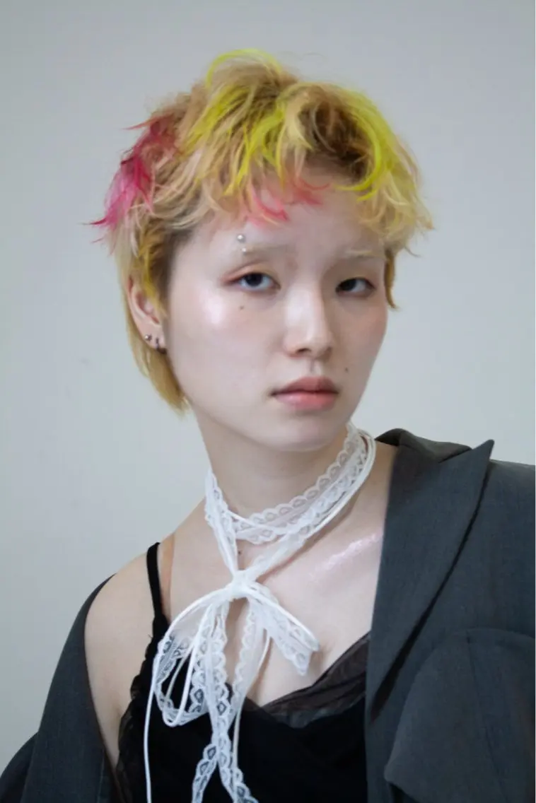 ショート カラー ヘアカラー デザインカラー /rioのヘアスタイル