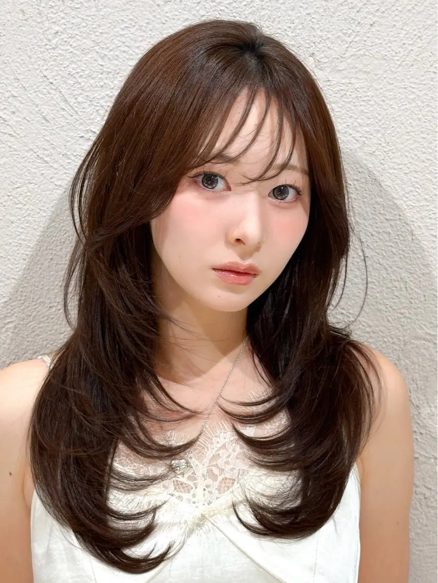 セミロング Unami/新宿 TSUKIのヘアスタイル