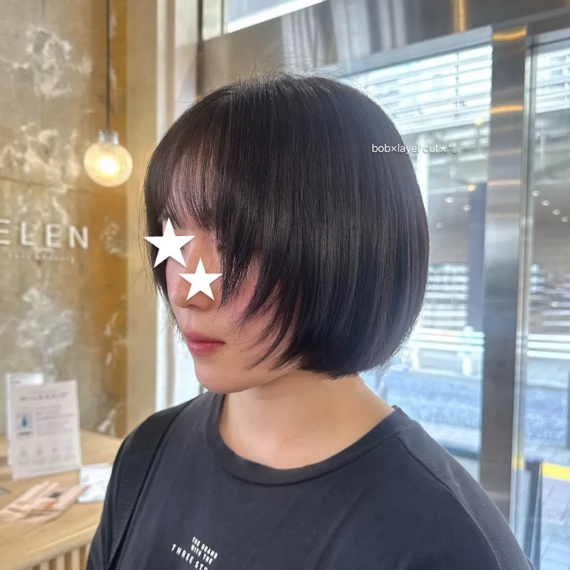 【韓国風🇰🇷】顔周りザクザクレイヤーカット⚡️+1step トリートメント🍀の写真