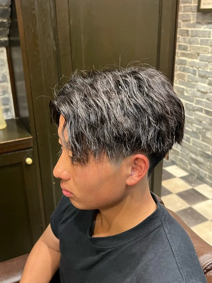 ミディアム パーマ ミディアムパーマ 松下 日向子のヘアスタイル