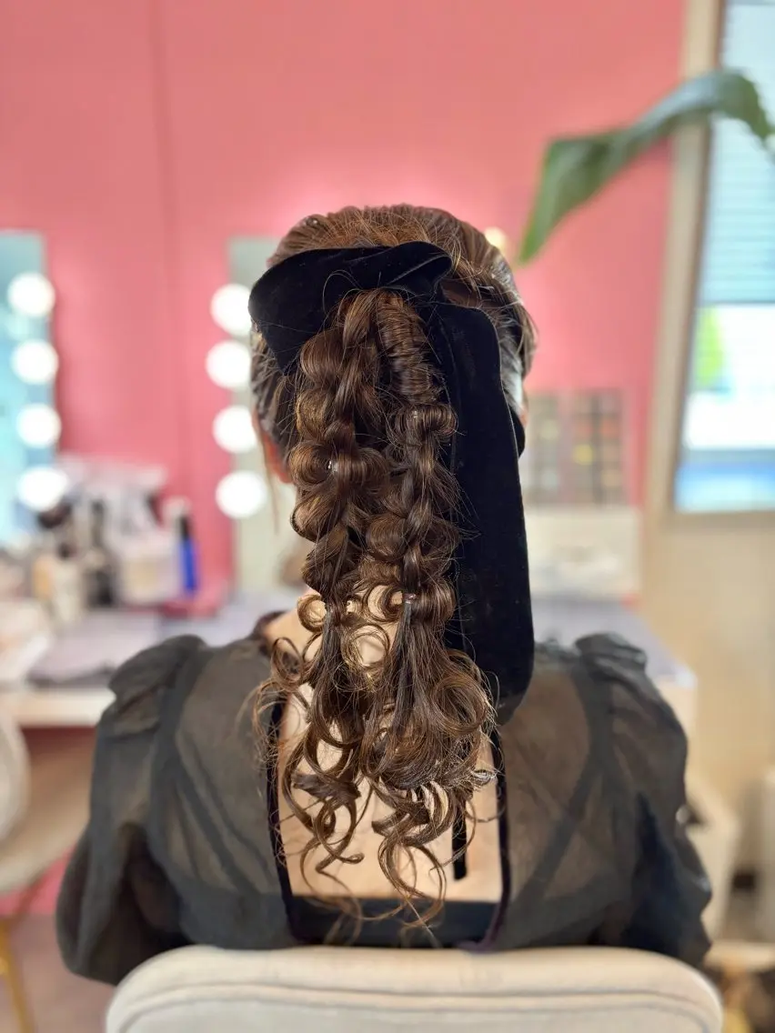 ロング ヘアセット 北本 美幸のヘアスタイル