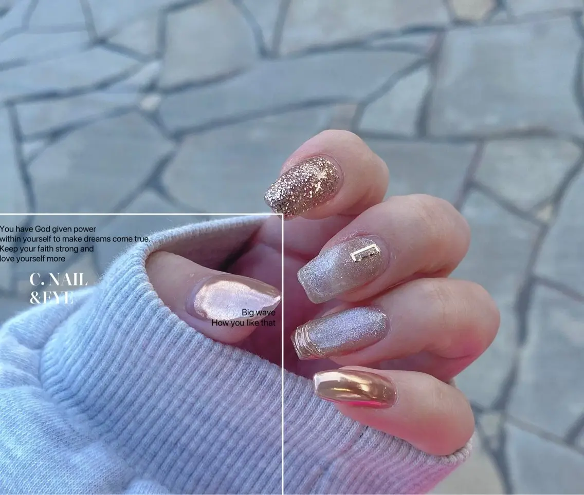 ネイル 入学式 フラッシュネイル フットネイル 卒業式 氷ネイル・うるうるネイル C.Nail &Eyeのネイルデザイン