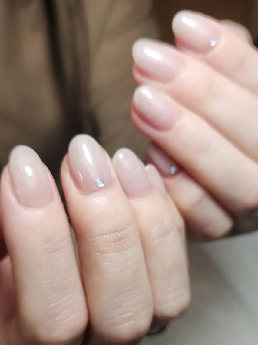 ネイル ストーンネイル ハンドネイル NailSalon N.中目黒のネイルデザイン