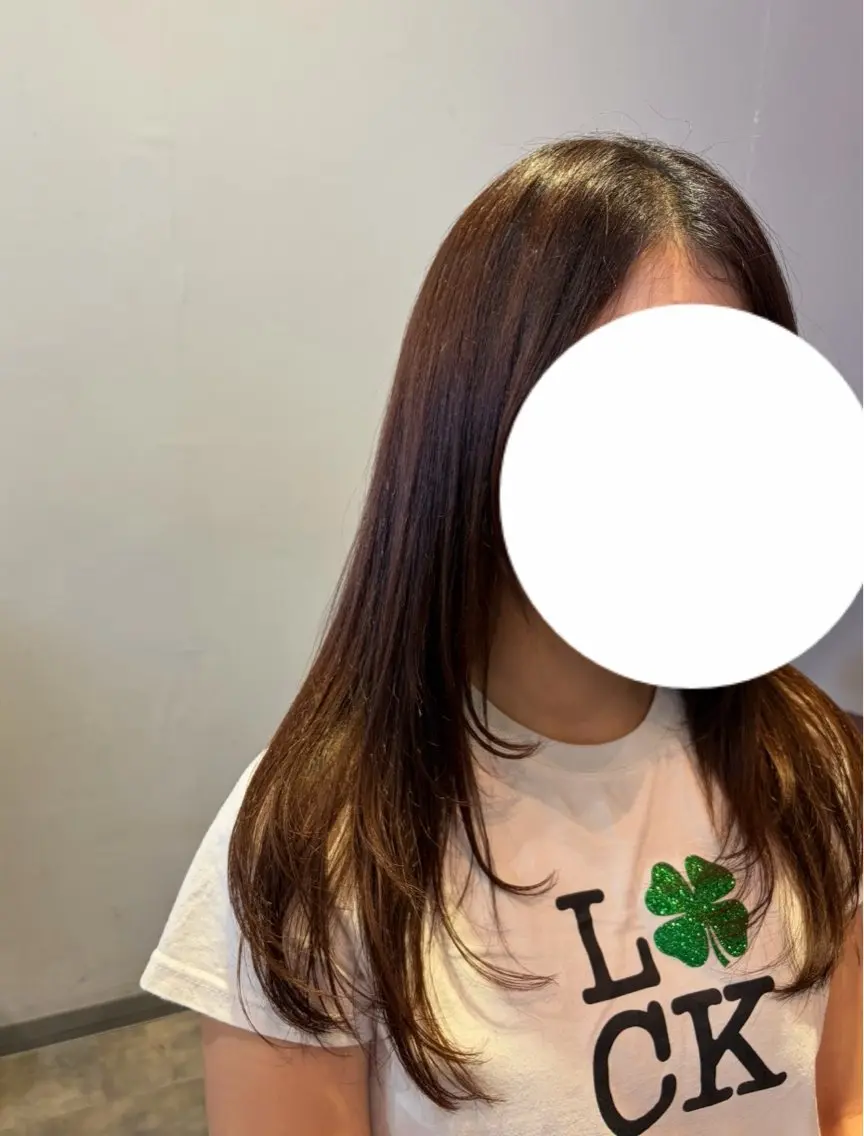 ロング レイヤーカット カット カットモデル RURUのヘアスタイル