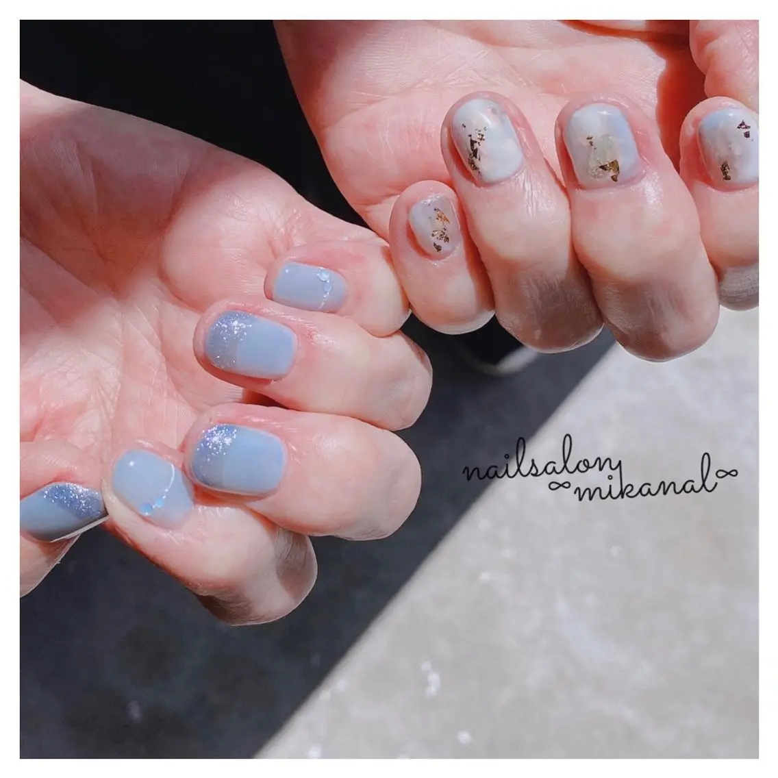 ネイル ハンドネイル nailsalon ∞ ﾐｶﾅﾙ ∞のネイルデザイン