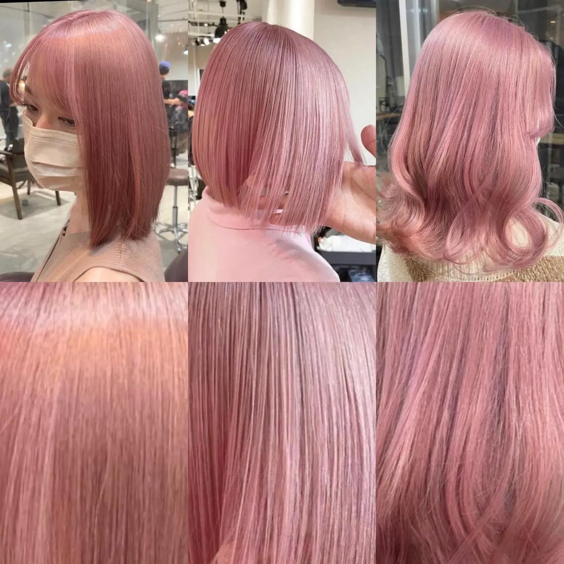 大得意💓盛れる💓ピンクベージュカラー＆トリートメントサービスの写真