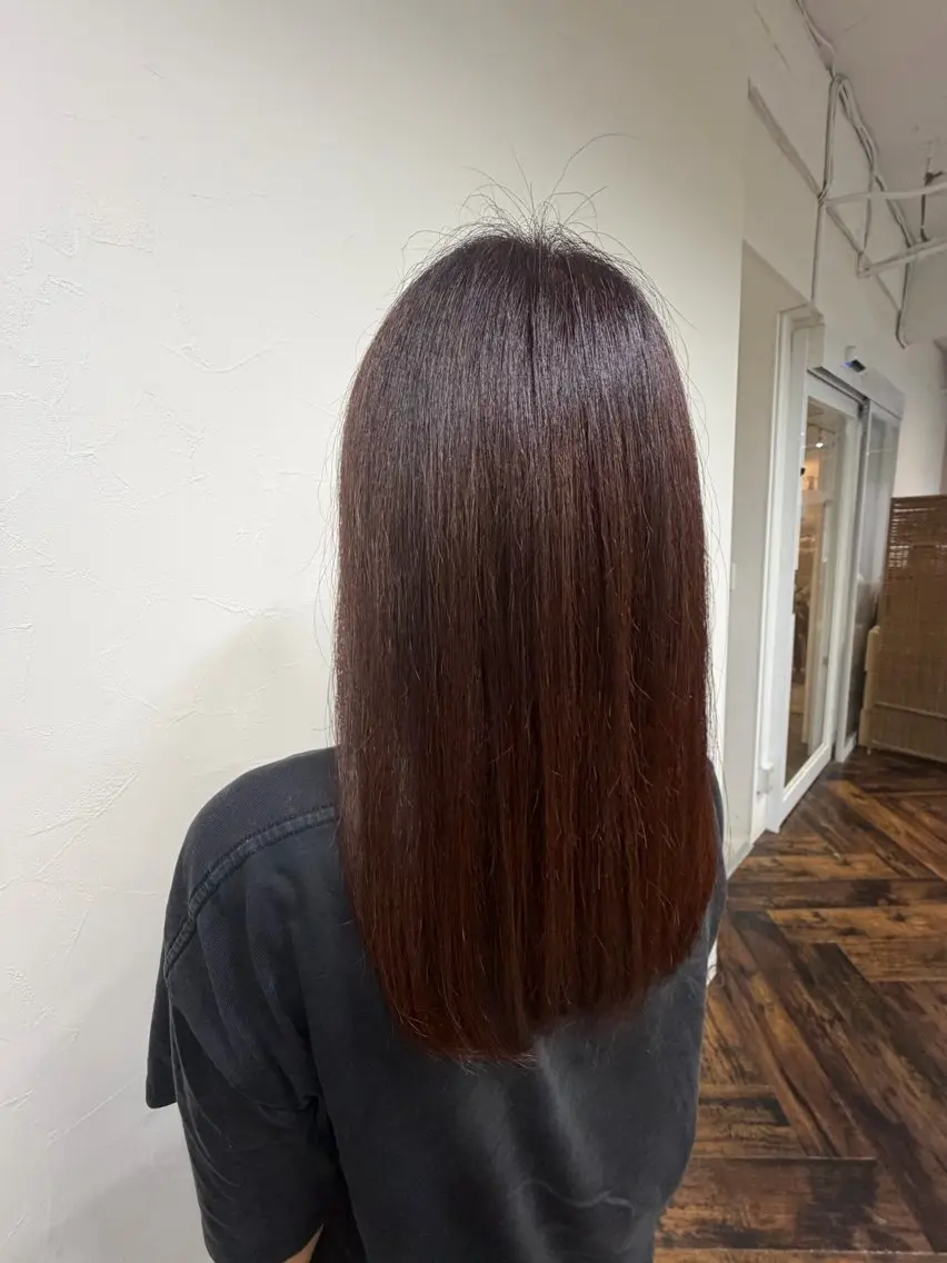 セミロング カラー 💛透明感カラー✩⡱ nanakoのヘアスタイル