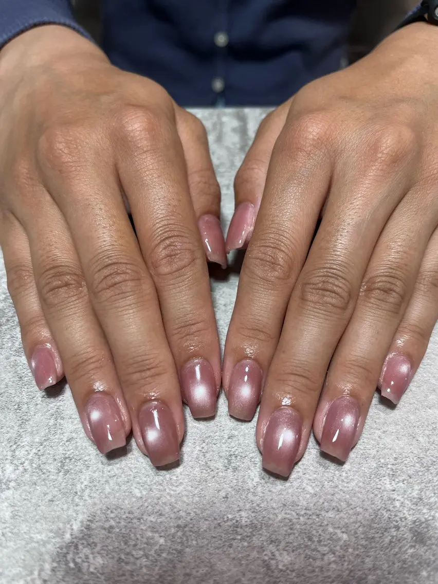 ネイル kazane長さだし フィルイン♡持ち込みのネイルデザイン