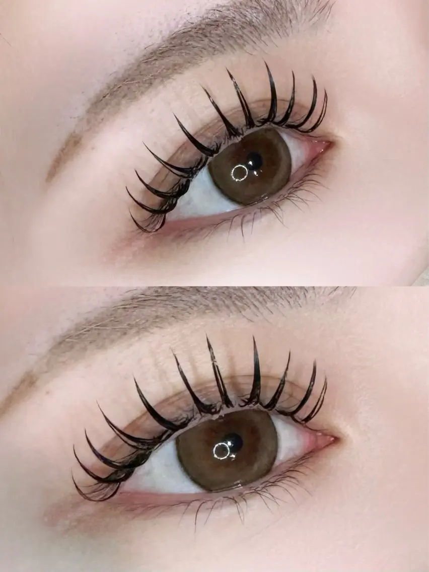 ダブル　flat lash 140束（280本）【他店オフ無料、アイシャンプー、仕上げコーティング付】の写真