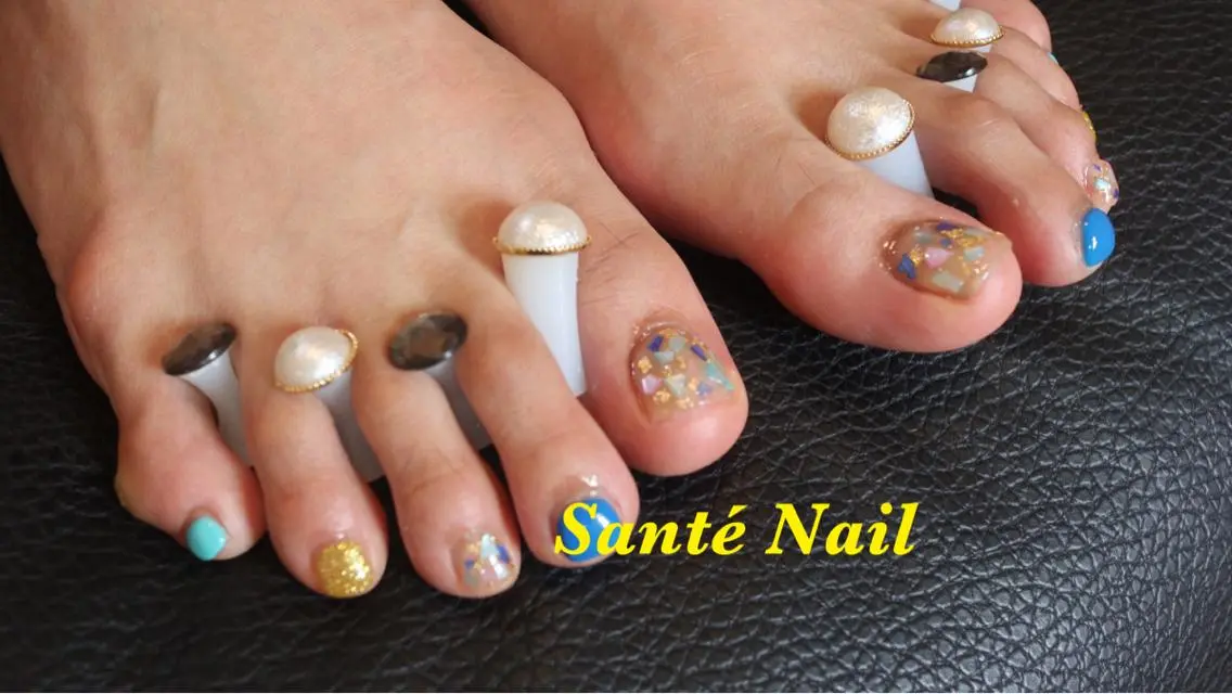 ネイル フットネイル SantéNail SAYAKAのネイルデザイン