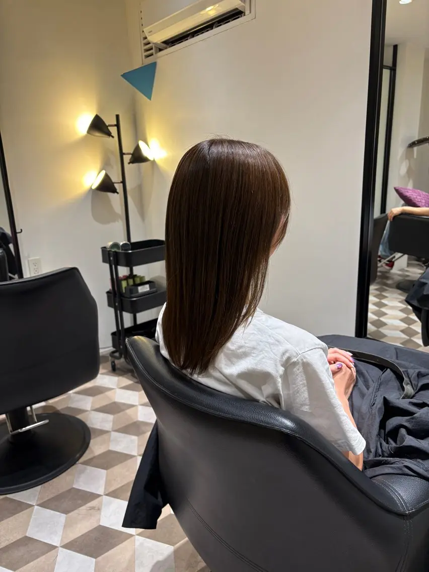セミロング 七星俊介🌙‎𖤐⡱ カットモデル様募集中のヘアスタイル