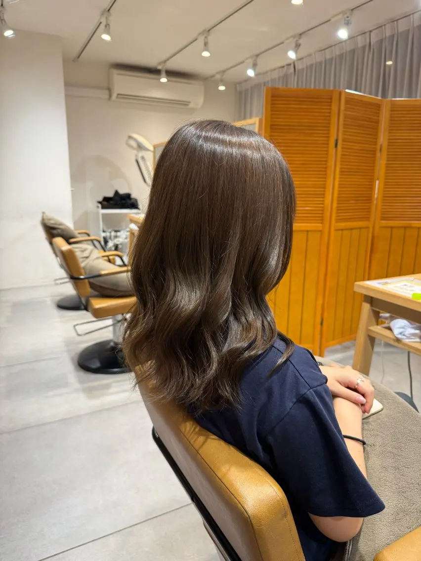 ミディアム ヘアカラー トリートメント fumika ☪︎⋆のヘアスタイル