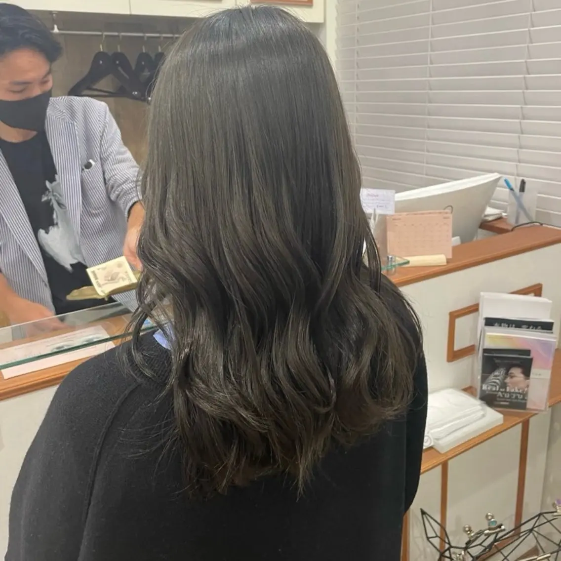 ロング カラー clan .のヘアスタイル
