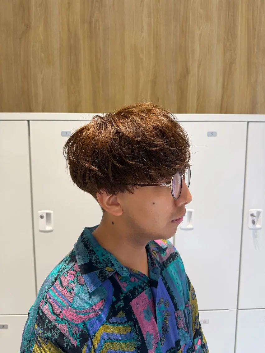 カラー メンズ ベージュカラー カット ヘアカラー 縮毛矯正/メンズ カット栄 伊藤 翔哉のヘアスタイル