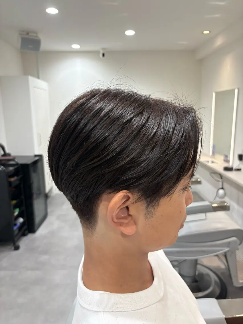 メンズ カット ヘアカラー 深澤 知樹のヘアスタイル