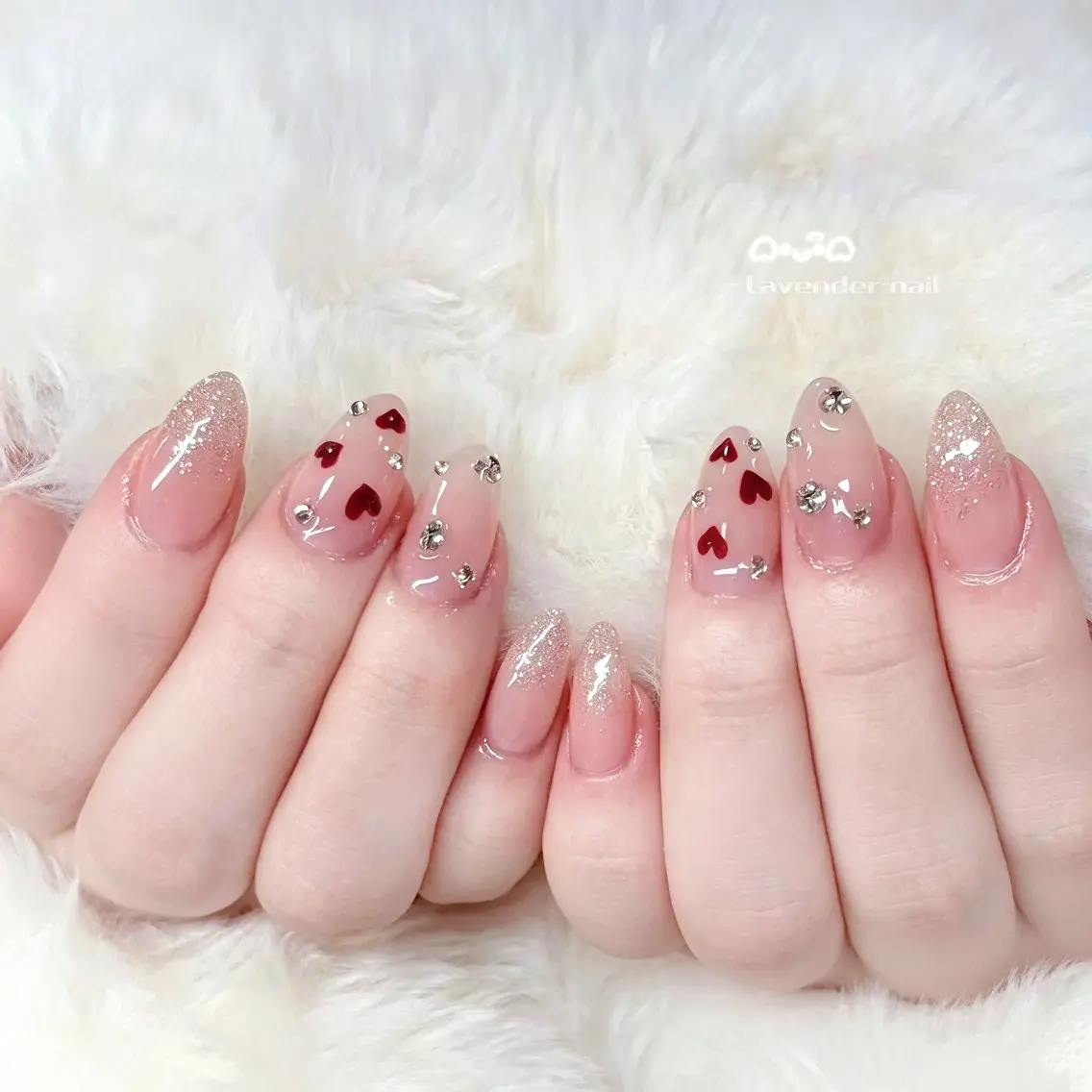 ネイル ハンドネイル Lavender nail·中島公園のネイルデザイン
