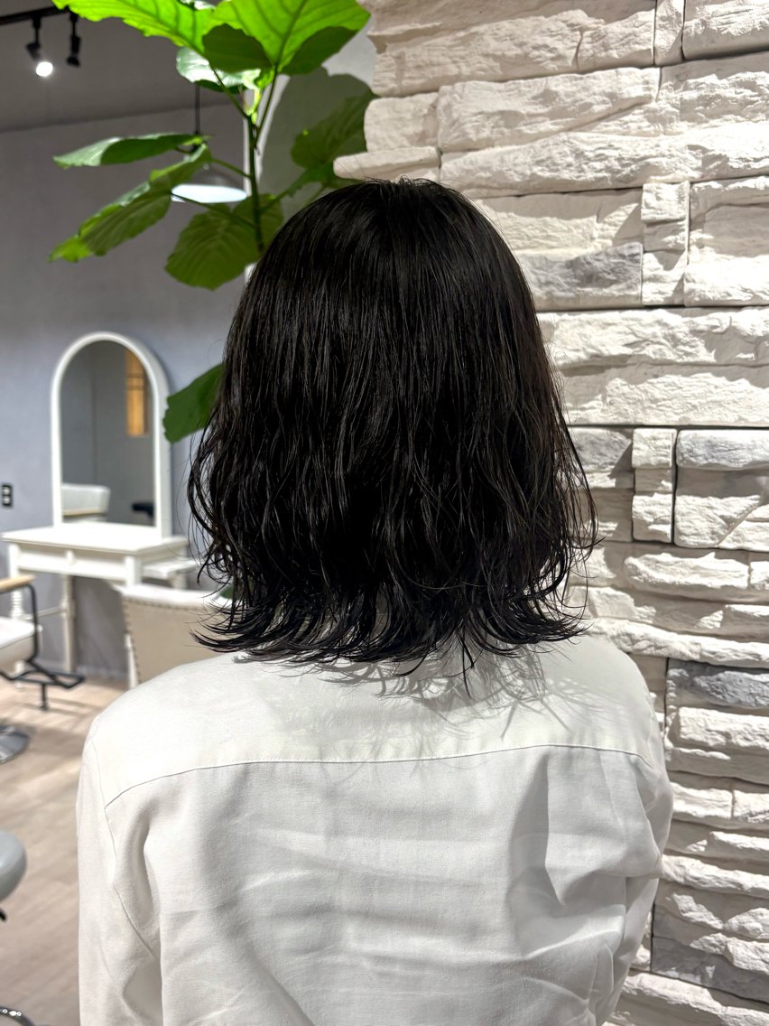 ショート パーマ ボブ mimi 🌟のヘアスタイル