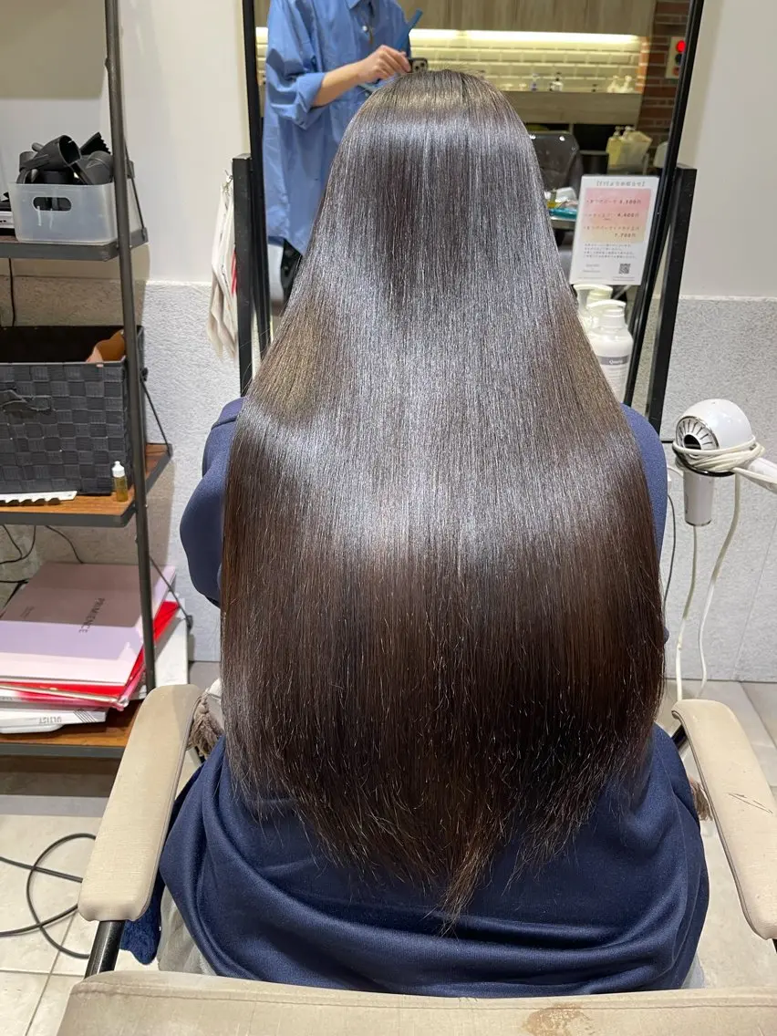 ロング カット 縮毛矯正 トリートメント ⭐️21周年記念⭐️ 特別価格◎塚原廣太郎のヘアスタイル