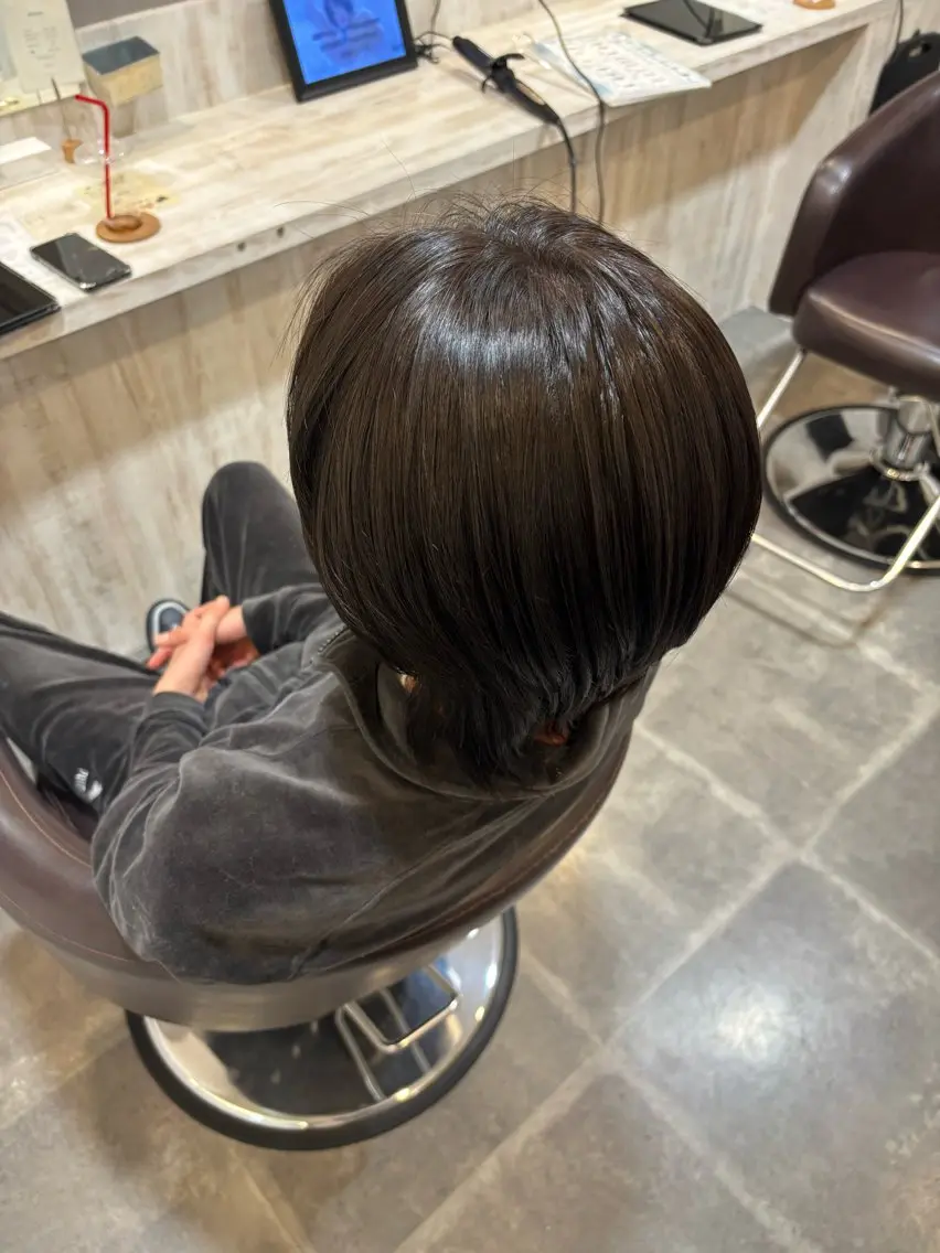 メンズ ヘアカラー トリートメント 平瀬 胡桃のヘアスタイル
