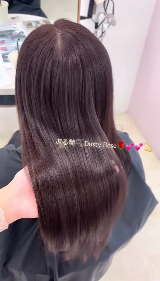 ロング カラー ヘアカラー トリートメント Ramu🎀茶屋町 モデル様募集中♡のヘアスタイル