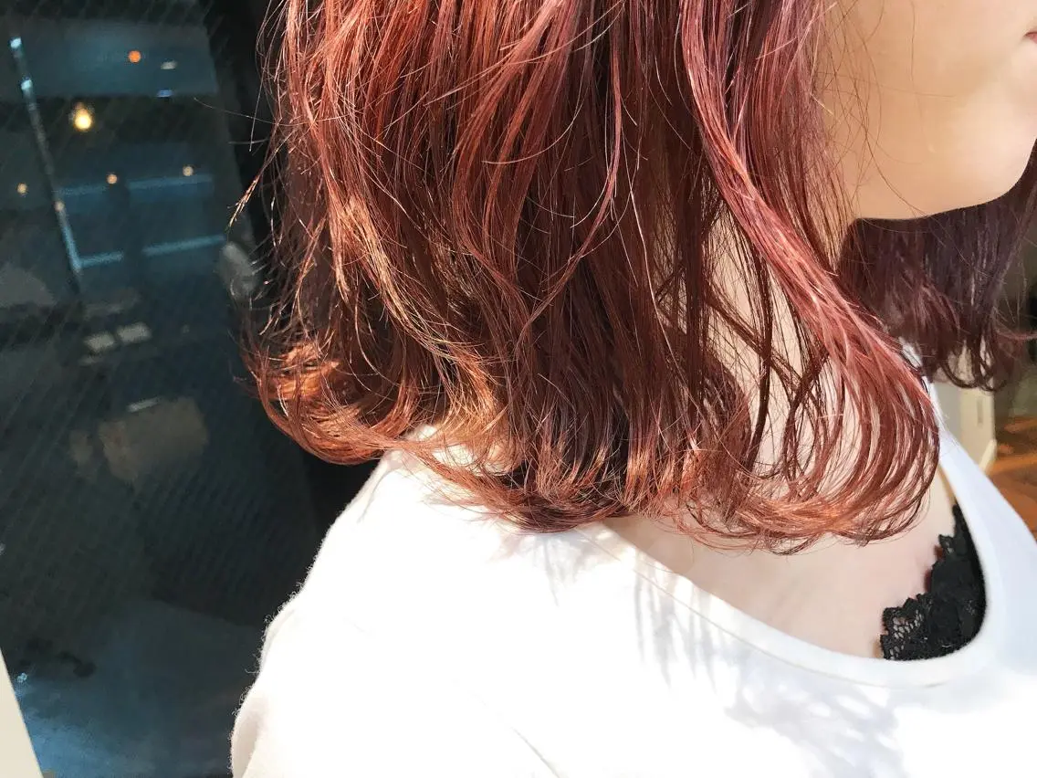 ショート カラー ブリーチ ハイライトカラー ブリーチなしカラー ハイライト ボブ ショート 特化 迫田紘史のヘアスタイル