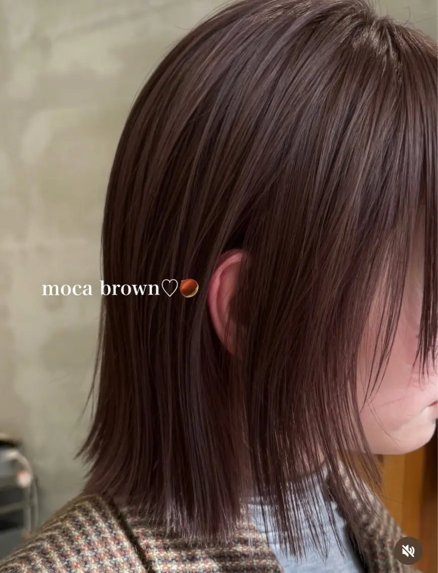 カラー 柔らかいオリーブ🍃 カラーNatsumiのヘアスタイル