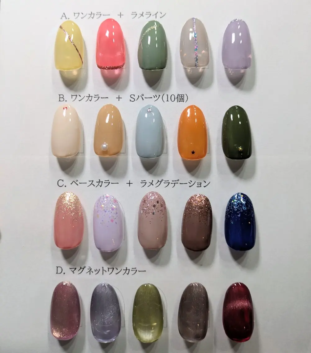 ハンドケア&シンプルネイルコースの写真