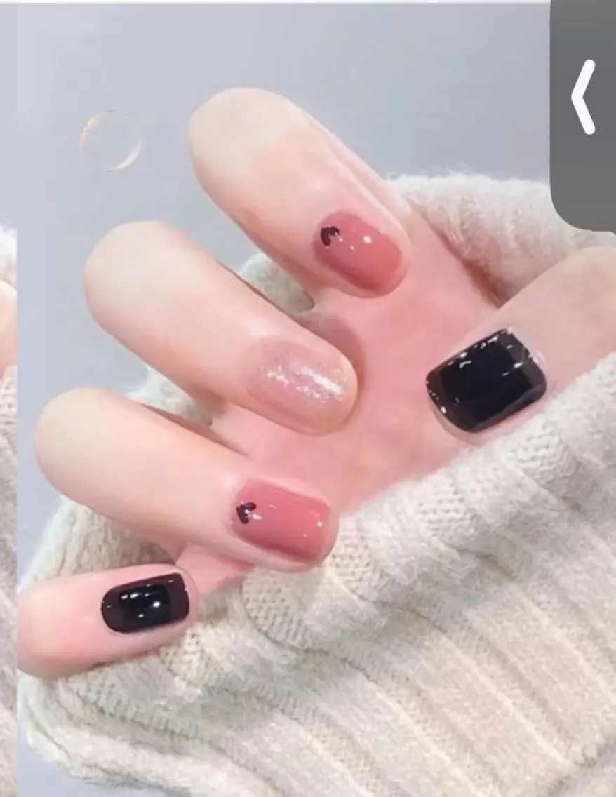 ネイル ハンドネイル H3 Nail Tsuki🦋💙のネイルデザイン