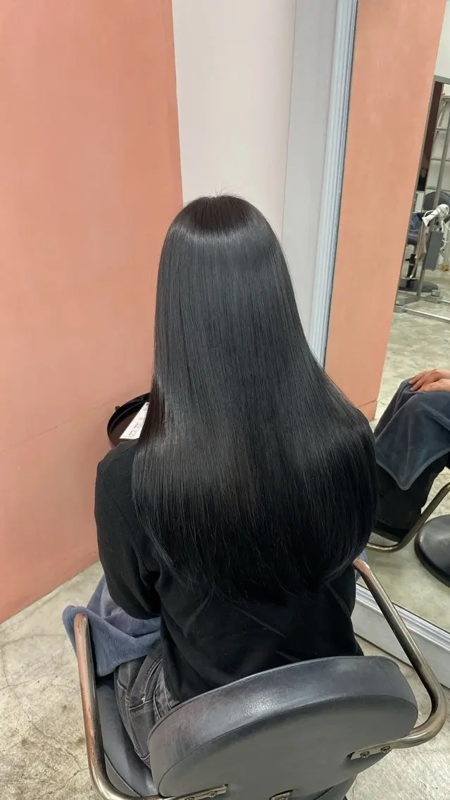 セミロング ヘアカラー トリートメント marina 🧸ིྀのヘアスタイル